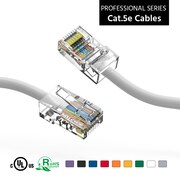 BESTLINK NETWARE CAT5E UTP Ethernet Network Non Booted Cable- 0.5ft- White 100416WT